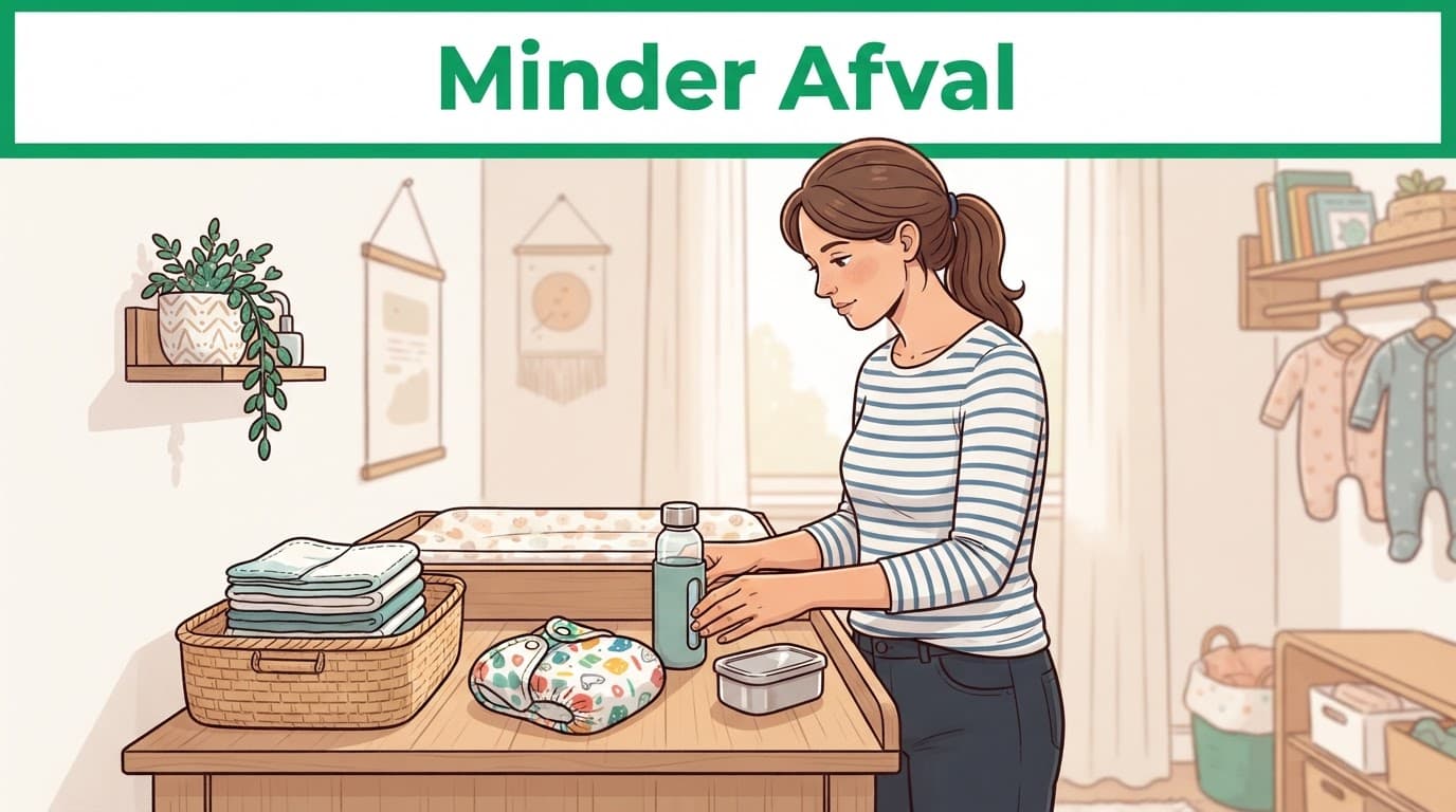 Zero-waste met jonge kinderen en baby’s, zonder gedoe