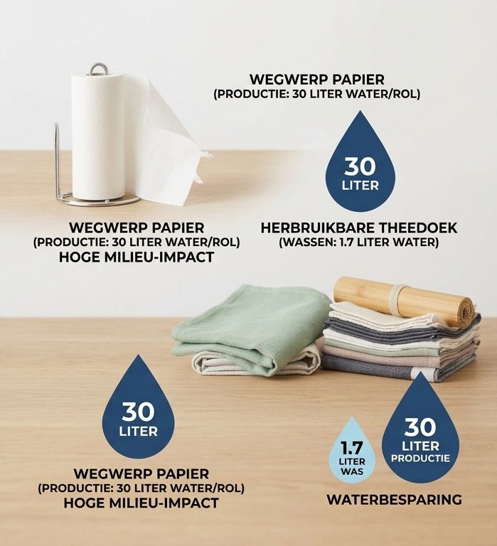 Keukenpapier vs. Wasbare Alternatieven: Wat Is Beter voor het Milieu?